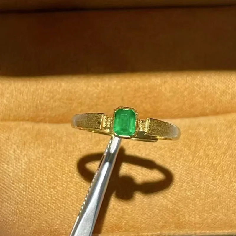 925 Sterling Silver 4x5mm Natural Square Cut Emerald Ring Lovely Girl's Ring Support Test Hot Selling
925 Sterling Silver 4x5mm Natural Square Cut Emerald Ring Lovely Girl's Ring Support Test Hot Selling