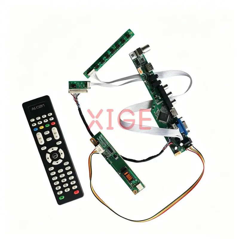 Screen Drive Controller Board Fit LP154WE2 N154Z1 B154SW01 LP154W02 1CCFL USB+AV+VGA+HDMI 1680*1050 30Pin LVDS 1680x1050 Kit DIY
Screen Drive Controller Board Fit LP154WE2 N154Z1 B154SW01 LP154W02 1CCFL USB+AV+VGA+HDMI 1680*1050 30Pin LVDS 1680x1050 Kit DIY