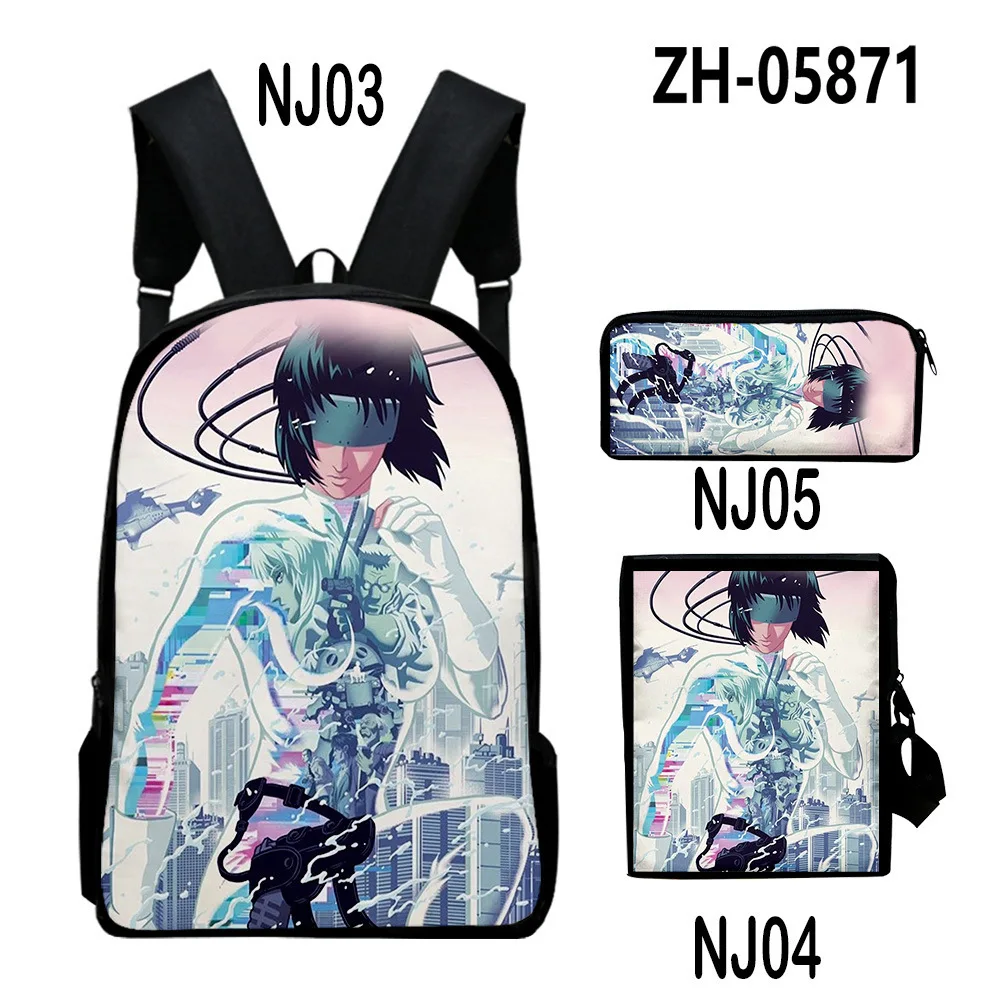 Harajuku Youthful ghost in the shell 3D Print 3pcs/Set Student Travel bags Laptop Daypack Backpack Shoulder Bag Pencil Case
Harajuku Youthful ghost in the shell 3D Print 3pcs/Set Student Travel bags Laptop Daypack Backpack Shoulder Bag Pencil Case