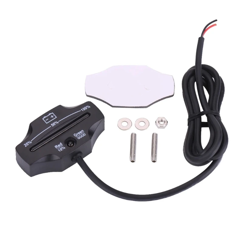12V 24V Battery Readout Display with LED Meter for Golf Cart Motorcycle Truck Forklift and Utility Equipment
12V 24V Battery Readout Display with LED Meter for Golf Cart Motorcycle Truck Forklift and Utility Equipment