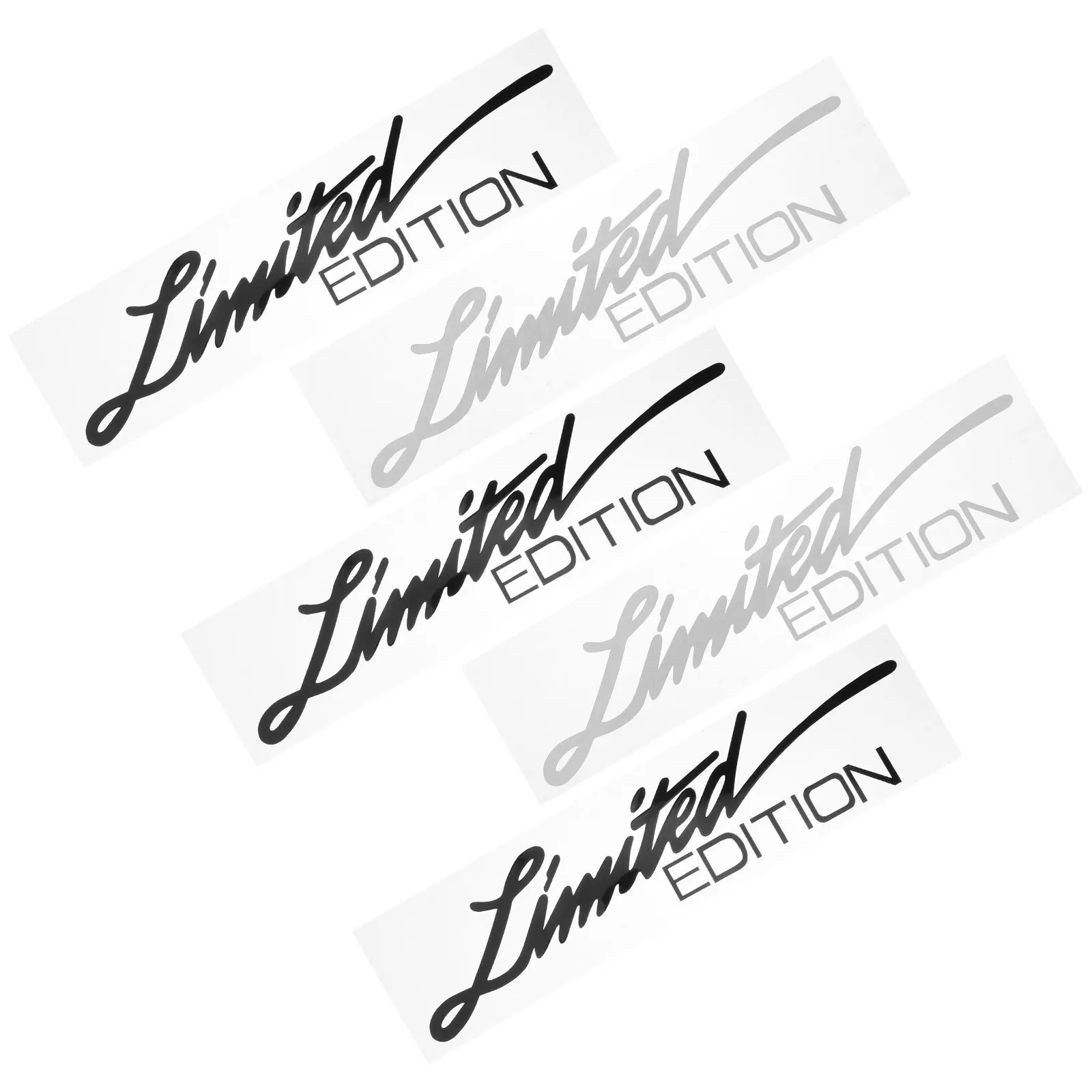 5pcs Black3 White2 Reflective Car Edition PET Decals for Car Wall Smooth Surface Creative Decoration
5pcs Black3 White2 Reflective Car Edition PET Decals for Car Wall Smooth Surface Creative Decoration