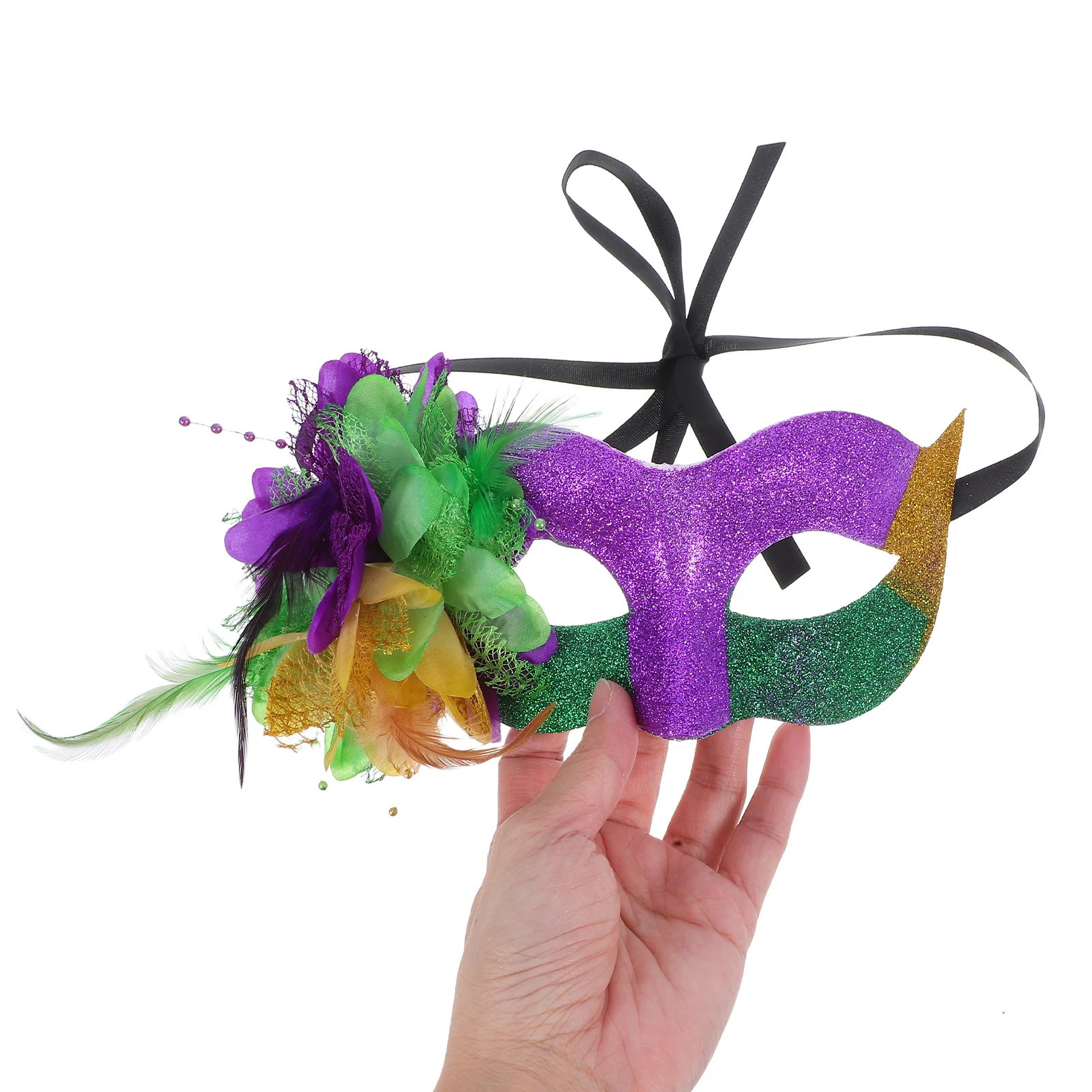 Elegant Flower Masquerade Mask for St Patricks Day Party Supplies Decorative Eye Mask for Halloween Easter Festive Events
Elegant Flower Masquerade Mask for St Patricks Day Party Supplies Decorative Eye Mask for Halloween Easter Festive Events