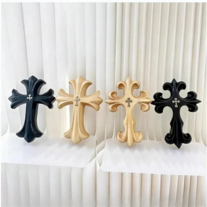 American Home Solid Wood Carving Cross Flower Decoration Retro Living Room Large Desktop Decoration Wall Decoration
American Home Solid Wood Carving Cross Flower Decoration Retro Living Room Large Desktop Decoration Wall Decoration