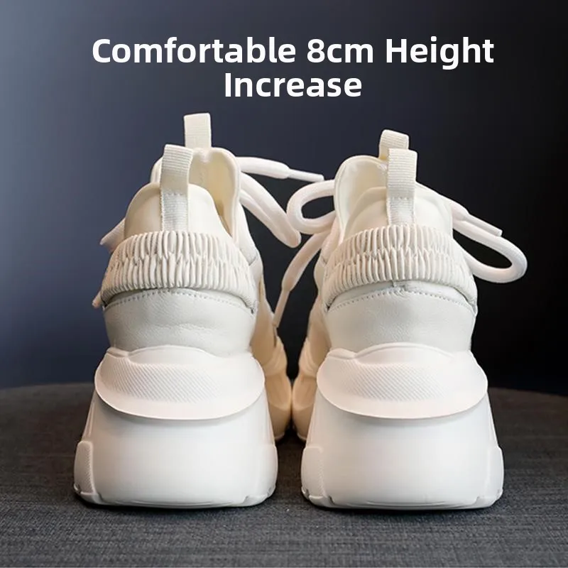 Casual Sport Shoes Women's Thick Bottom Platform Slip-On round Toe Low Top Fashionable Spring Autumn New Style Increased Height
Casual Sport Shoes Women's Thick Bottom Platform Slip-On round Toe Low Top Fashionable Spring Autumn New Style Increased Height