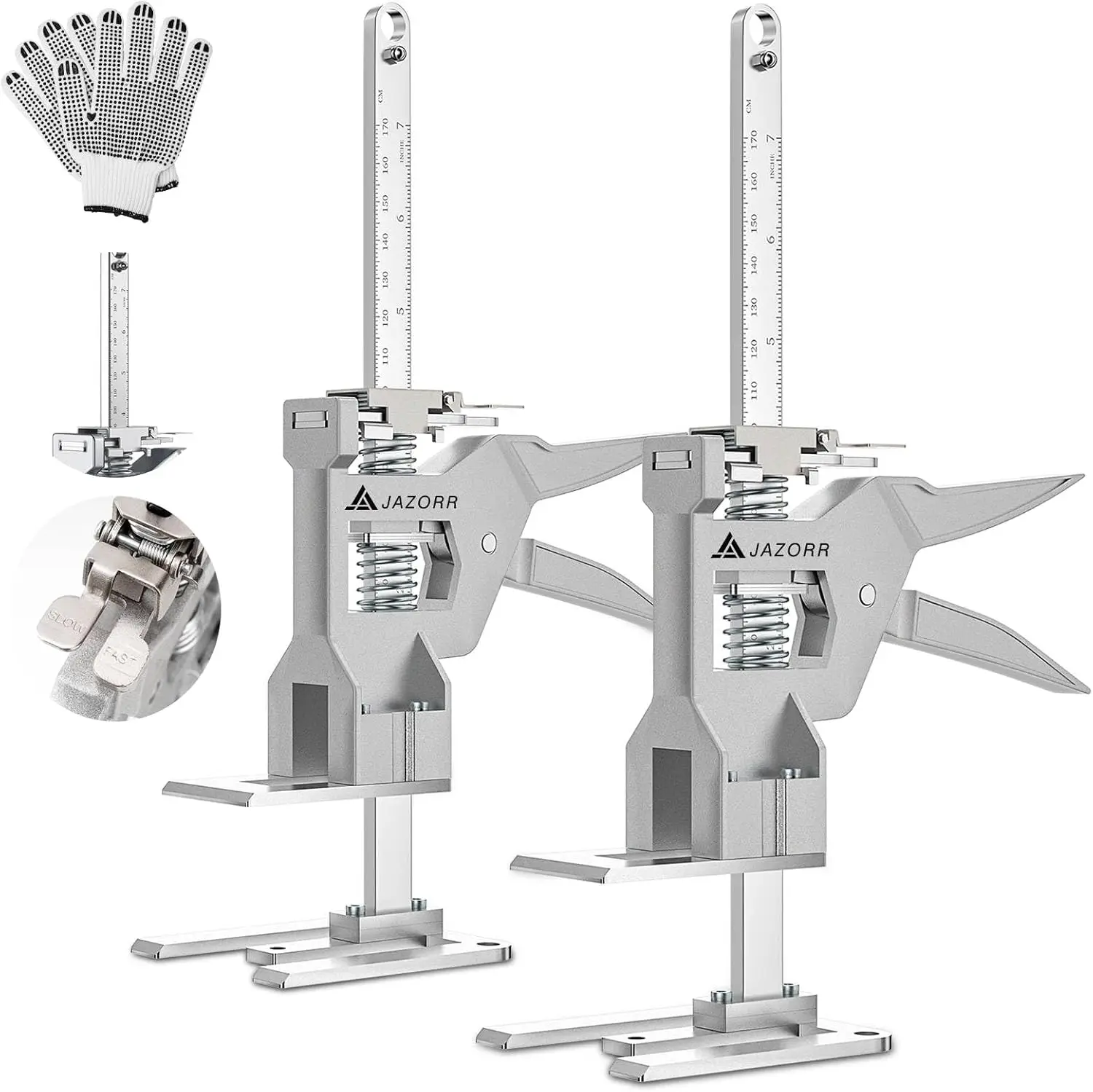 Сверхмощный регулируемый подъемный рычаг из 2 частей, поддерживает 440 фунтов для плитки, дверей и шкафов.
Сверхмощный регулируемый подъемный рычаг из 2 частей, поддерживает 440 фунтов для плитки, дверей и шкафов.