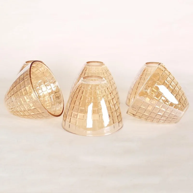Amber Glass Lamp Shades Replacement for Lighting Fixtures, Lattice Glass Covers for Island Pendant Light Chandeliers,
Amber Glass Lamp Shades Replacement for Lighting Fixtures, Lattice Glass Covers for Island Pendant Light Chandeliers,