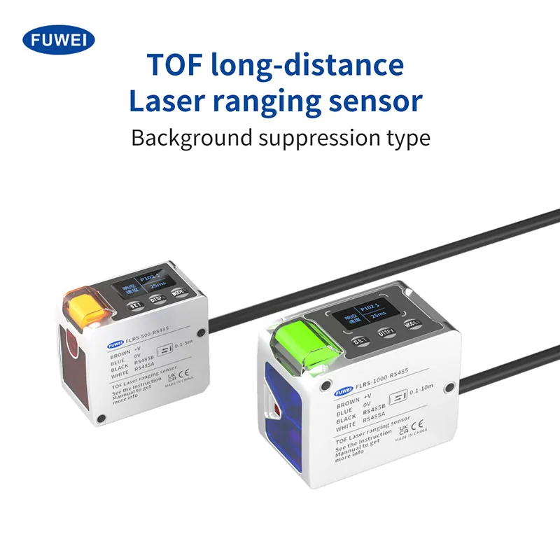 FUWEI FLRS-500-A Series Square Measuring Sensor TOF Laser Displacement Ranging Sensor Background Suppression Switch Analog RS485
FUWEI FLRS-500-A Series Square Measuring Sensor TOF Laser Displacement Ranging Sensor Background Suppression Switch Analog RS485