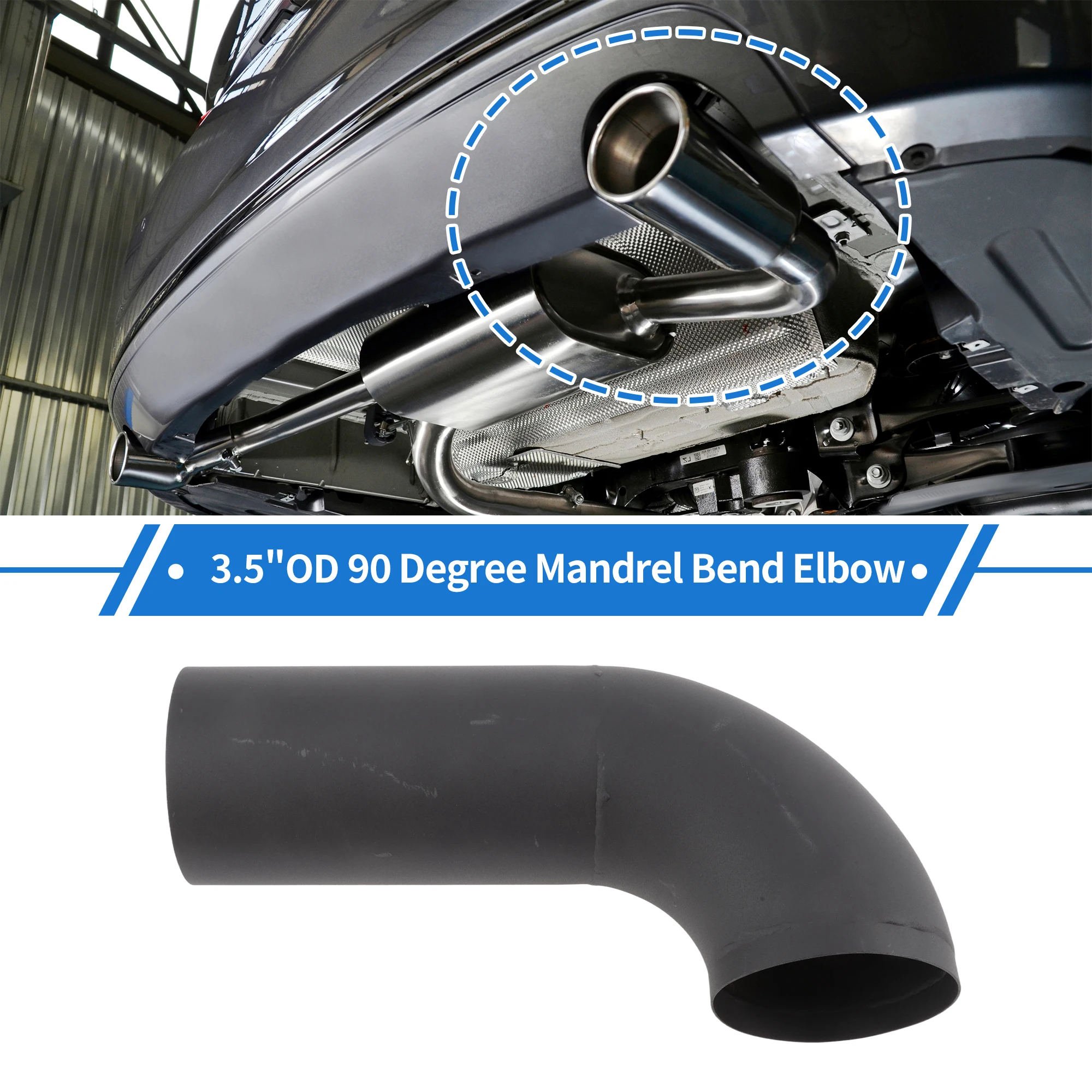 X Autohaux 51/57/64/70/76/80/89mm OD 90° Mandrel Bend Elbow 250mm Length T201 Exhaust Tube Piping Sand Blasting l Extended Pipe
X Autohaux 51/57/64/70/76/80/89mm OD 90° Mandrel Bend Elbow 250mm Length T201 Exhaust Tube Piping Sand Blasting l Extended Pipe