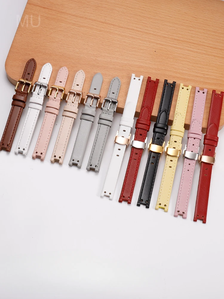 Dainty Women's Watchbands for Anne Klein AK2156 AK2157 AK2618 Antibacterial Safe Waterproof Genuine Cowhide Strap 12x6 14x8mm
Dainty Women's Watchbands for Anne Klein AK2156 AK2157 AK2618 Antibacterial Safe Waterproof Genuine Cowhide Strap 12x6 14x8mm