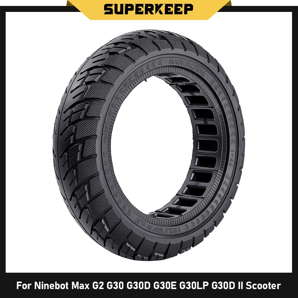 10x2.5 Inch Solid Tire for Ninebot Max G2 G30 G30D G30E G30LP G30D II 60/70-6.5 Front or Rear Puncture-Proof Tyre Replace Wheel
10x2.5 Inch Solid Tire for Ninebot Max G2 G30 G30D G30E G30LP G30D II 60/70-6.5 Front or Rear Puncture-Proof Tyre Replace Wheel