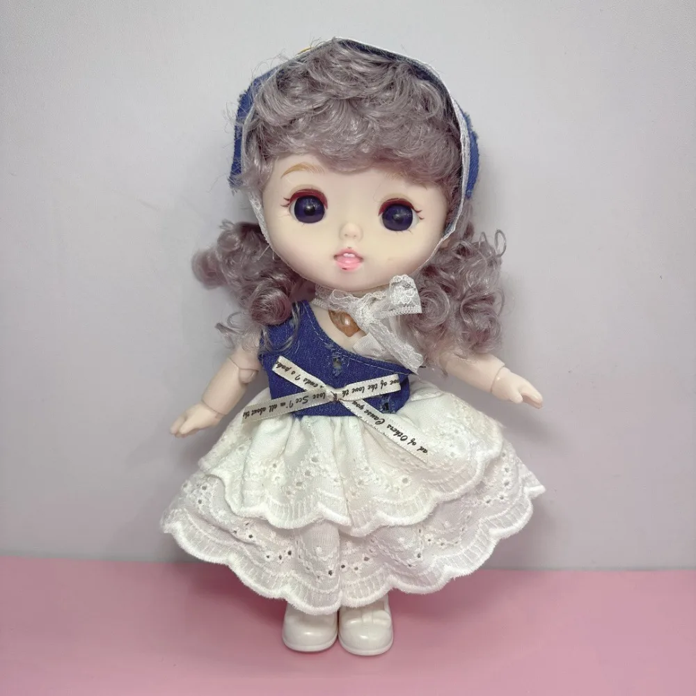 Милая кукла, платье всего тела, 20 см, кукла, волосы, кукла для девочек, кукла с одеждой, реалистичное виниловое платье для девочек, игрушки для младенцев
Милая кукла, платье всего тела, 20 см, кукла, волосы, кукла для девочек, кукла с одеждой, реалистичное виниловое платье для девочек, игрушки для младенцев
