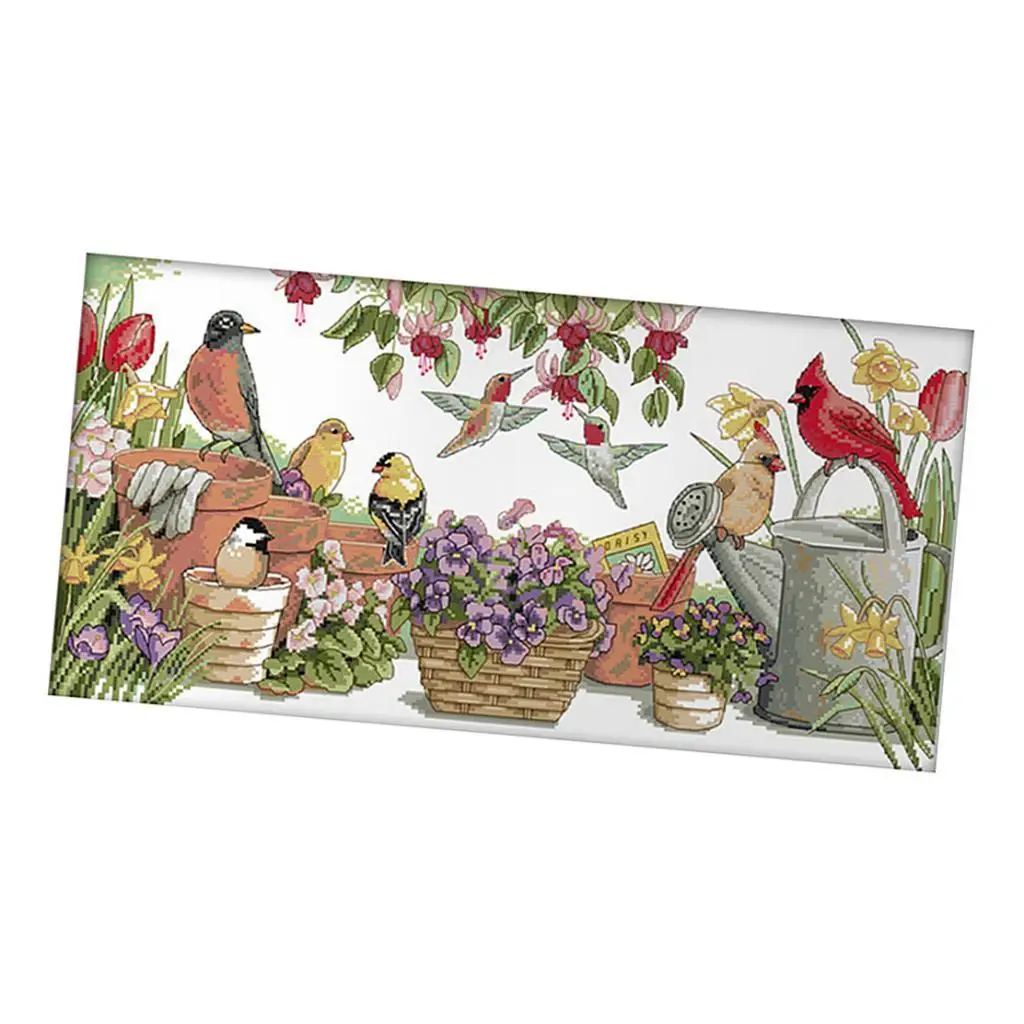 Stamped Cross Stitch Kits Printed Embroidery Set DIY Needlecraft Complete Kit for Adults Beginners Home Decor
Stamped Cross Stitch Kits Printed Embroidery Set DIY Needlecraft Complete Kit for Adults Beginners Home Decor