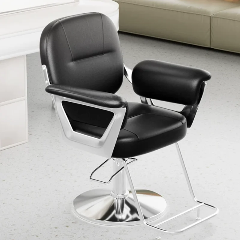 Specialty Salon Barber Chair Nordic Modern Universal Luxury Barber Chair With Footrest Elegant Cadeira De Cabeleireiro Furniture
Specialty Salon Barber Chair Nordic Modern Universal Luxury Barber Chair With Footrest Elegant Cadeira De Cabeleireiro Furniture