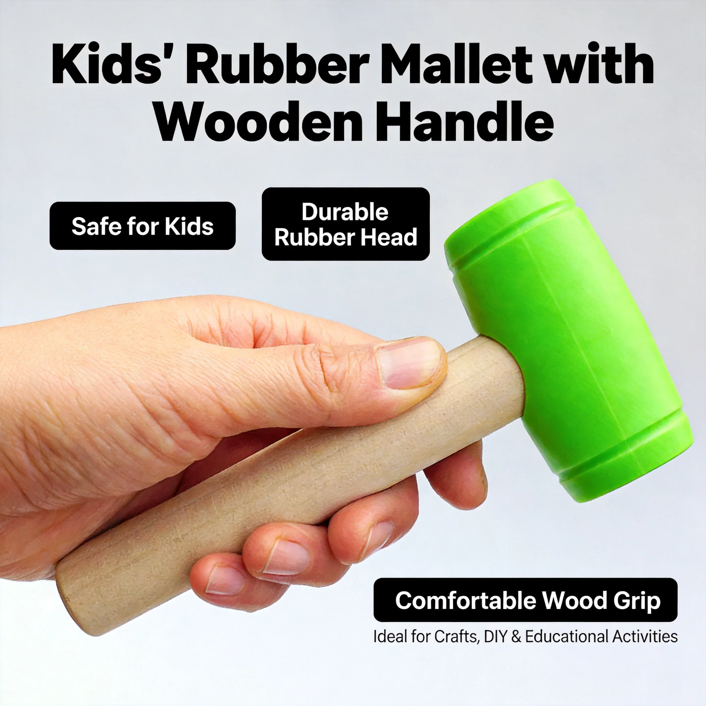 Wood Hammer Simulation Children Playing Set - Educational Pretend Play Toy for Kids, Pounding Training for Hand-Eye Coordination
Wood Hammer Simulation Children Playing Set - Educational Pretend Play Toy for Kids, Pounding Training for Hand-Eye Coordination