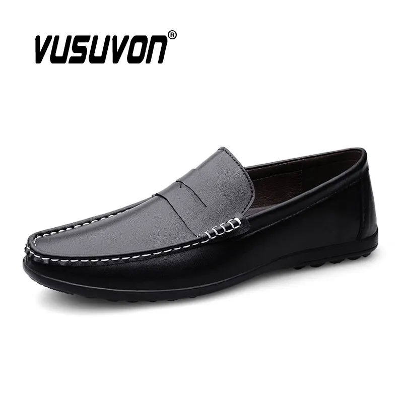 2023 Fashion Breathable Genuine Leather Men Shoes Summer Slip On Loafers Casual Black Flats Hot Sale Driving Moccasins
2023 Fashion Breathable Genuine Leather Men Shoes Summer Slip On Loafers Casual Black Flats Hot Sale Driving Moccasins
