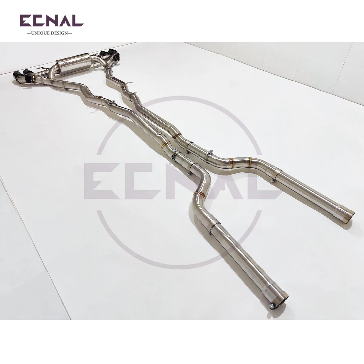Ecnal Exhaust Catback without OPF for BMW F91 F92 F93 M8 4.4T High Performance Car Sport Exhaust Pipe System with Valve Muffler
Ecnal Exhaust Catback without OPF for BMW F91 F92 F93 M8 4.4T High Performance Car Sport Exhaust Pipe System with Valve Muffler