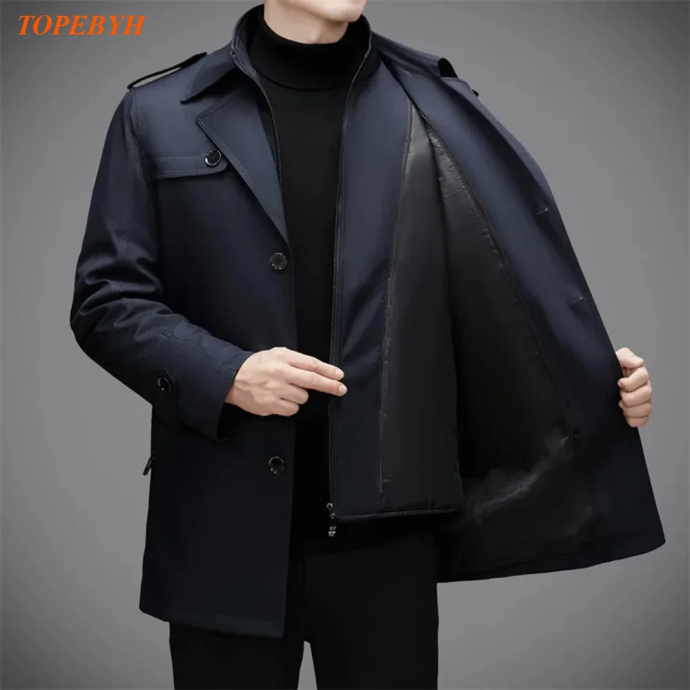 2025 New Mens Casual Jacket Long Windbreaker Cardigan High Quality Detachable Suit Coats
2025 New Mens Casual Jacket Long Windbreaker Cardigan High Quality Detachable Suit Coats