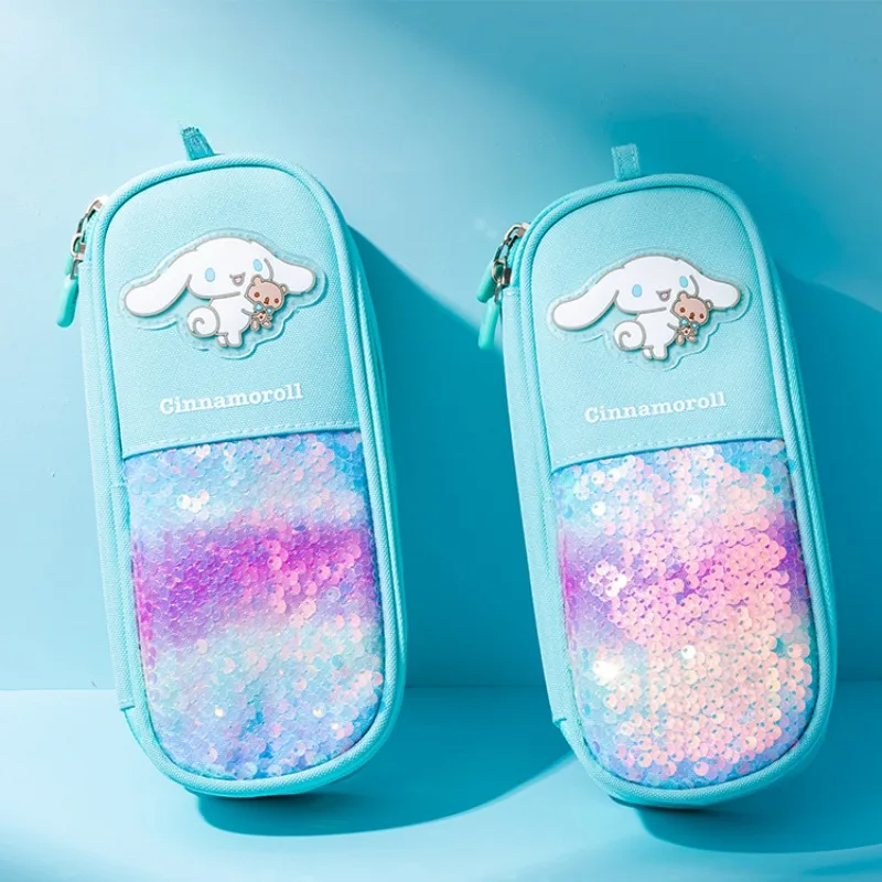 Sanrio Kawaii Cinnamoroll Sequin High-capacity Pencil Box Anime Cartoon Kuromi My Melody Student Pencil Case Birthday Gift Cute
Sanrio Kawaii Cinnamoroll Sequin High-capacity Pencil Box Anime Cartoon Kuromi My Melody Student Pencil Case Birthday Gift Cute
