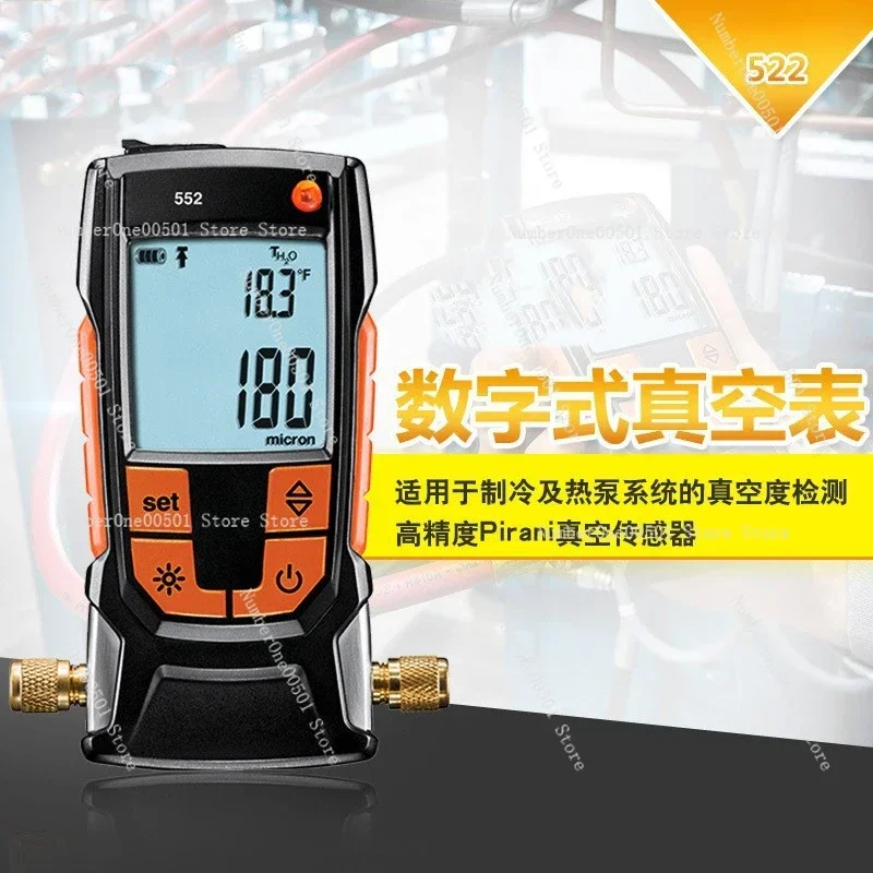 552 digital vacuum gauge absolute pressure gauge digital display electronic high-precision pressure gauge
552 digital vacuum gauge absolute pressure gauge digital display electronic high-precision pressure gauge