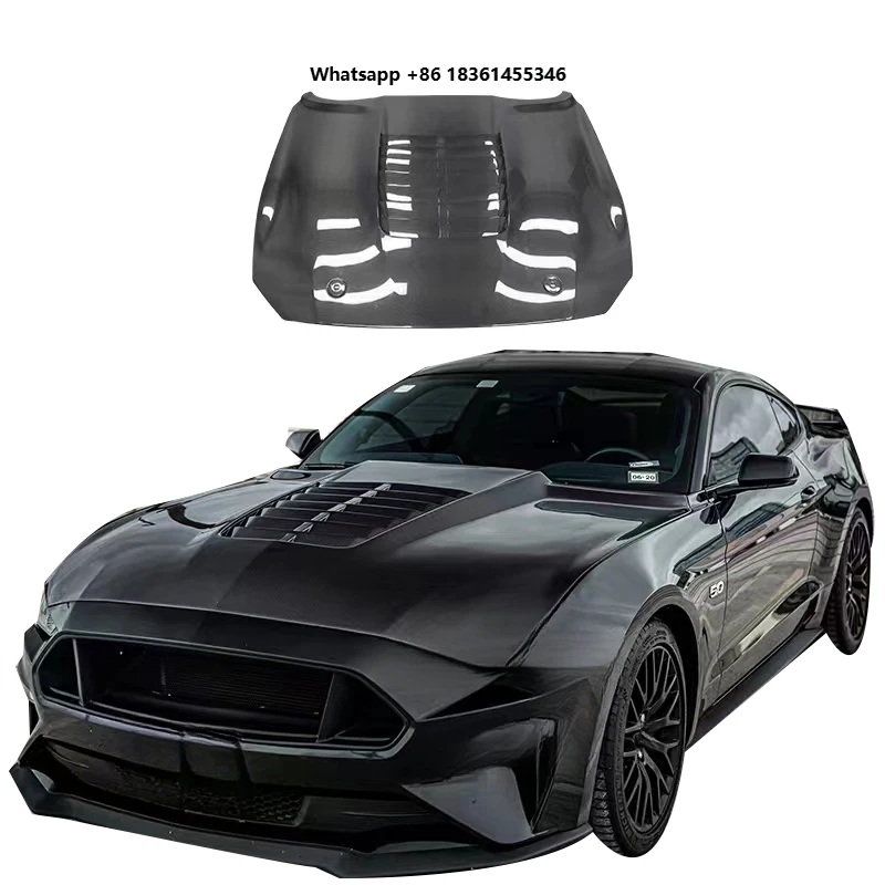 GT500 Style Carbon Fiber Engine Cover
GT500 Style Carbon Fiber Engine Cover