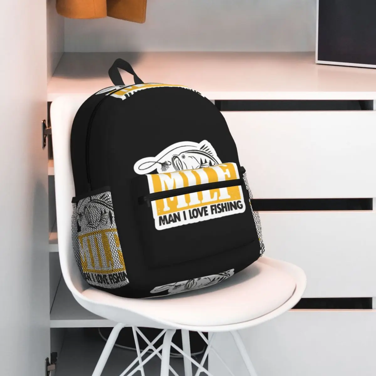 Milf Man I Love Fishing Backpack Student BookBag Children School Bag Computer Shoulder Bags for Boys Girls
Milf Man I Love Fishing Backpack Student BookBag Children School Bag Computer Shoulder Bags for Boys Girls