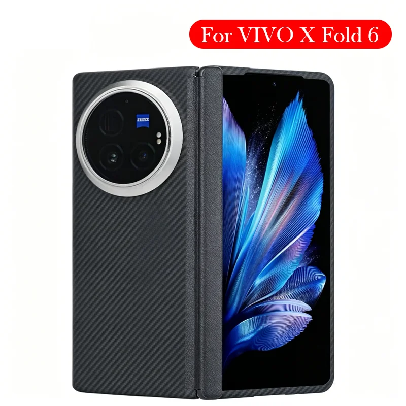 Carbon Fiber Case For Vivo X Fold 6 Kevlar Wireless Charging Back Cover Case for VIVO X FOLD 6
Carbon Fiber Case For Vivo X Fold 6 Kevlar Wireless Charging Back Cover Case for VIVO X FOLD 6