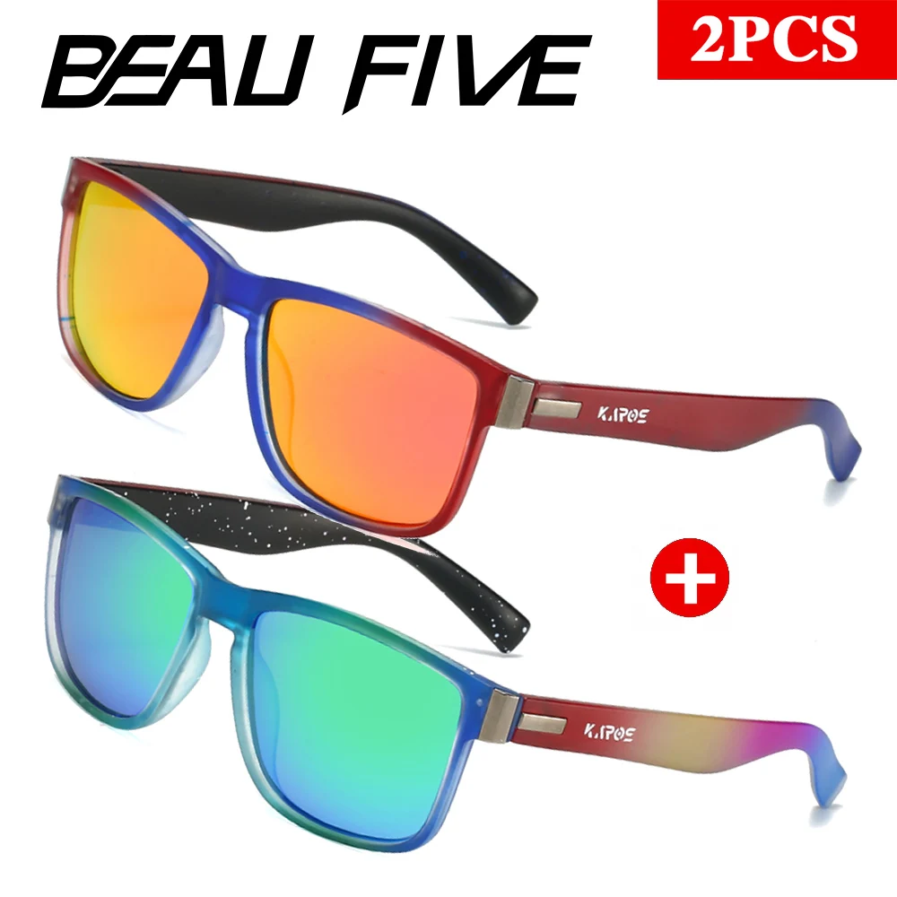 2PCS/Set BEAU FIVE Polarized Sunglasses Men Women UV400 Round Mirror Lens Vintage Driving Fishing Outdoor Travel Sun Glasses
2PCS/Set BEAU FIVE Polarized Sunglasses Men Women UV400 Round Mirror Lens Vintage Driving Fishing Outdoor Travel Sun Glasses