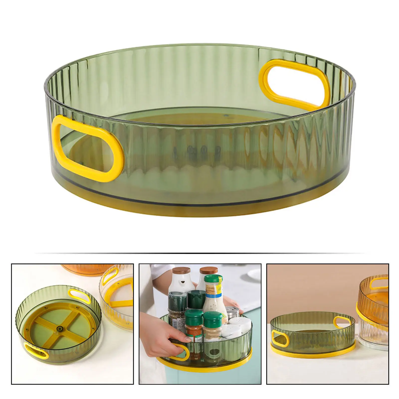 Clear Rotating Storage Tray for Makeup Skincare Perfume Lipsticks Lotions Condiments Kitchen Bathroom Vanity Desktop Organizer
Clear Rotating Storage Tray for Makeup Skincare Perfume Lipsticks Lotions Condiments Kitchen Bathroom Vanity Desktop Organizer