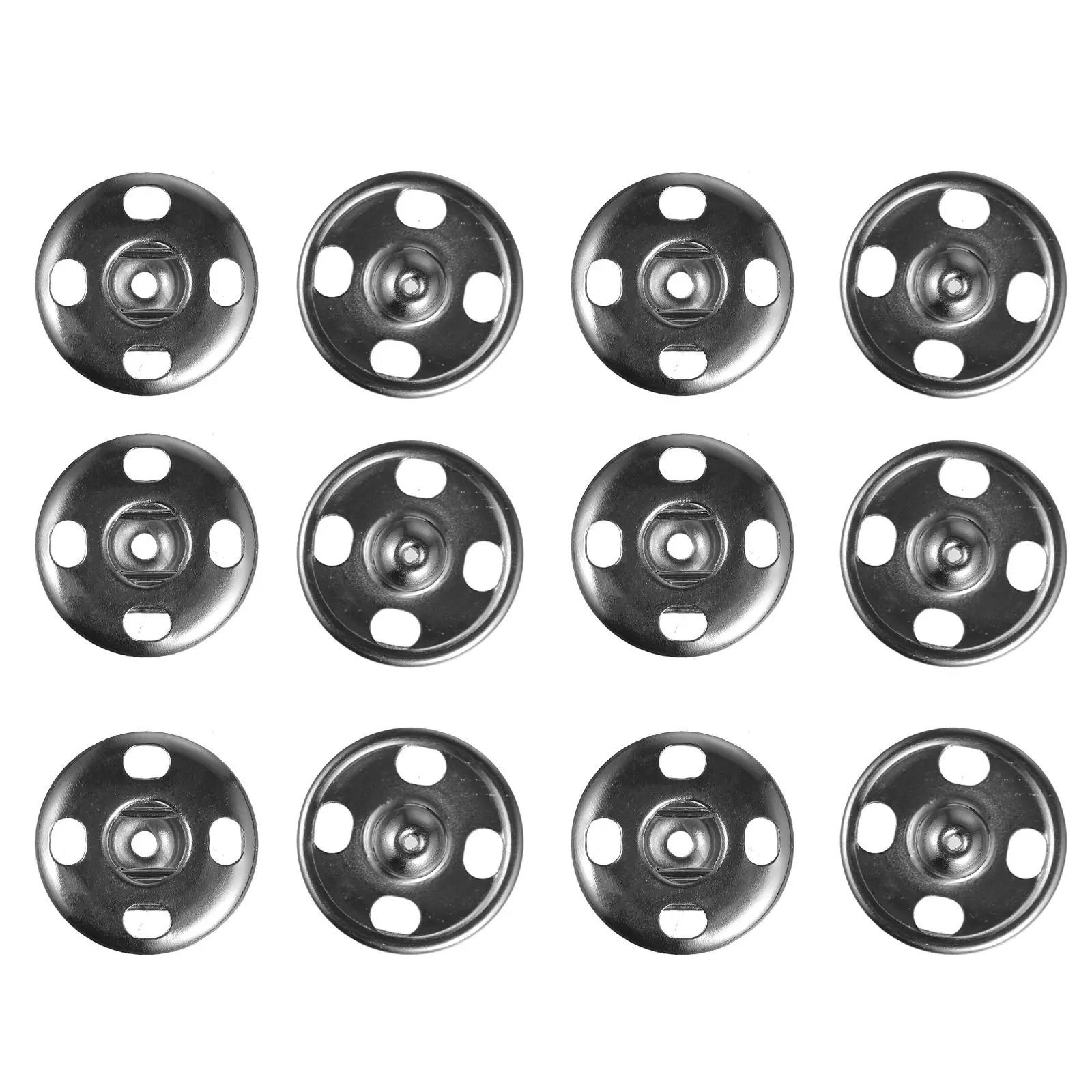 50 Pair Metal Snap Fastener Heavy Duty Snaps Thick Fabric Clothes Sewing Craft Jackets Windbreakers Sweater Alloy Durability
50 Pair Metal Snap Fastener Heavy Duty Snaps Thick Fabric Clothes Sewing Craft Jackets Windbreakers Sweater Alloy Durability