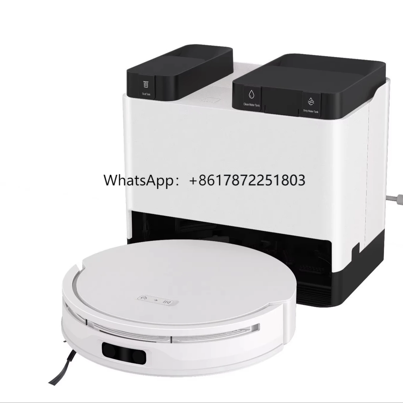 EU Home Use Fully Automatic Robot Vacuum Cleaner Self-Cleaning Water Supply Drainage Washing Dust Collection Electric Battery
EU Home Use Fully Automatic Robot Vacuum Cleaner Self-Cleaning Water Supply Drainage Washing Dust Collection Electric Battery