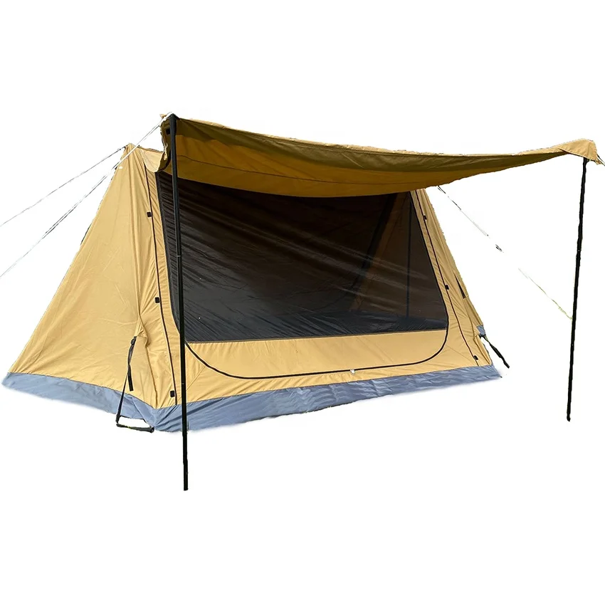 Hot-selling high-quality portable waterproof canopy tent cotton canvas large awning outdoor camping four seasons triple
Hot-selling high-quality portable waterproof canopy tent cotton canvas large awning outdoor camping four seasons triple