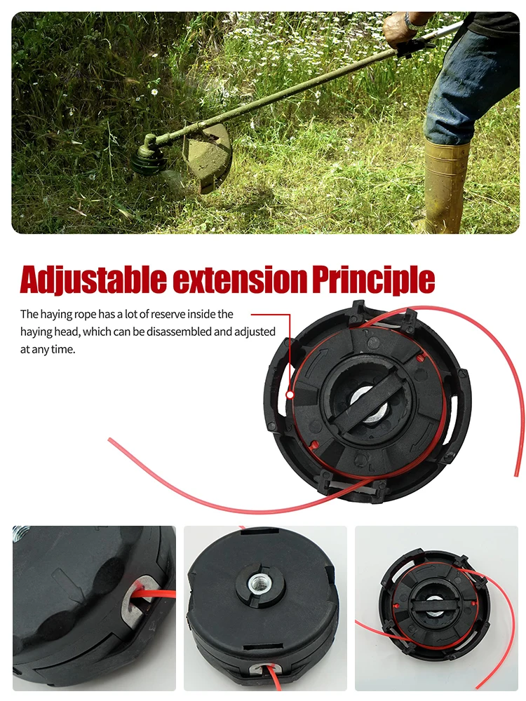 5 Universal Trimmer Head For Echo Speed Feed 400 SRM225 SRM210 SRM230 PAS225 PAS210 PAS211 Weed Eater Shindaiwa Trimmer
5 Universal Trimmer Head For Echo Speed Feed 400 SRM225 SRM210 SRM230 PAS225 PAS210 PAS211 Weed Eater Shindaiwa Trimmer