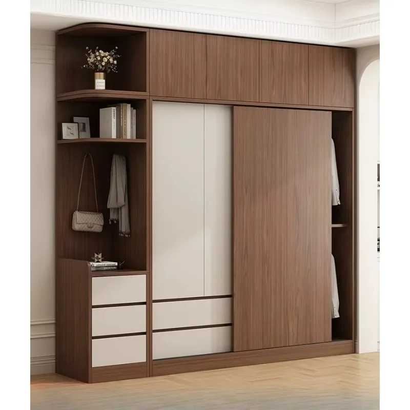 b25-1 solid wood wardrobe household bedroom small apartment sliding door large wardrobe
b25-1 solid wood wardrobe household bedroom small apartment sliding door large wardrobe