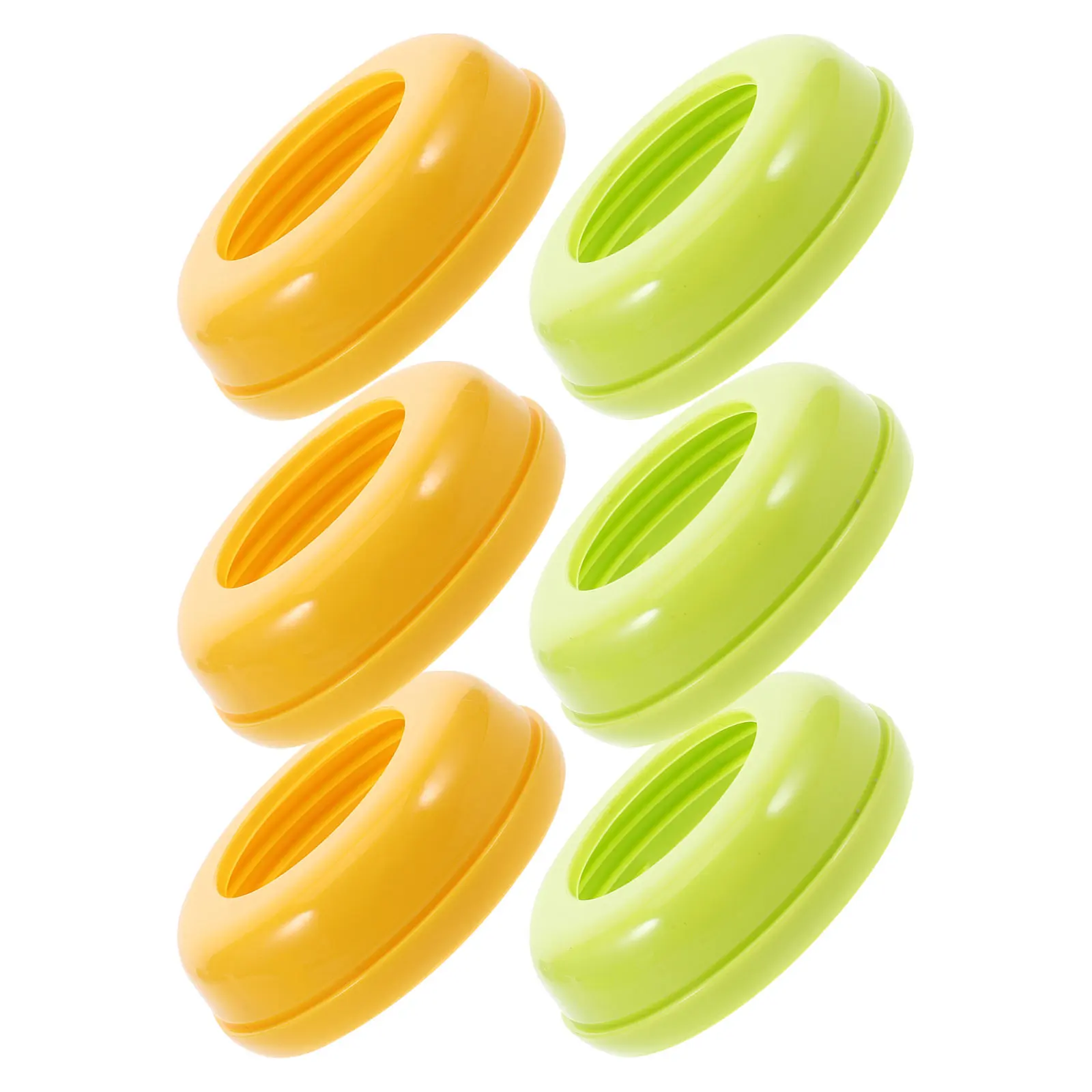 6Pcs Baby Bottle Ring Collars Wide Neck Replacement Screw Collars with Sealing Disc Hygienic Dome Cover for Travel Feeding
6Pcs Baby Bottle Ring Collars Wide Neck Replacement Screw Collars with Sealing Disc Hygienic Dome Cover for Travel Feeding