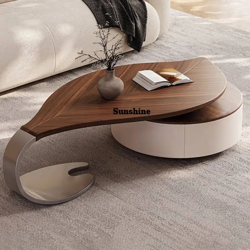 Custom Modern Leaf Shape Walnut Veneer Coffee Table Light Luxury Living Room Home New Designer Creative Special Shape Coffee Tab
Custom Modern Leaf Shape Walnut Veneer Coffee Table Light Luxury Living Room Home New Designer Creative Special Shape Coffee Tab