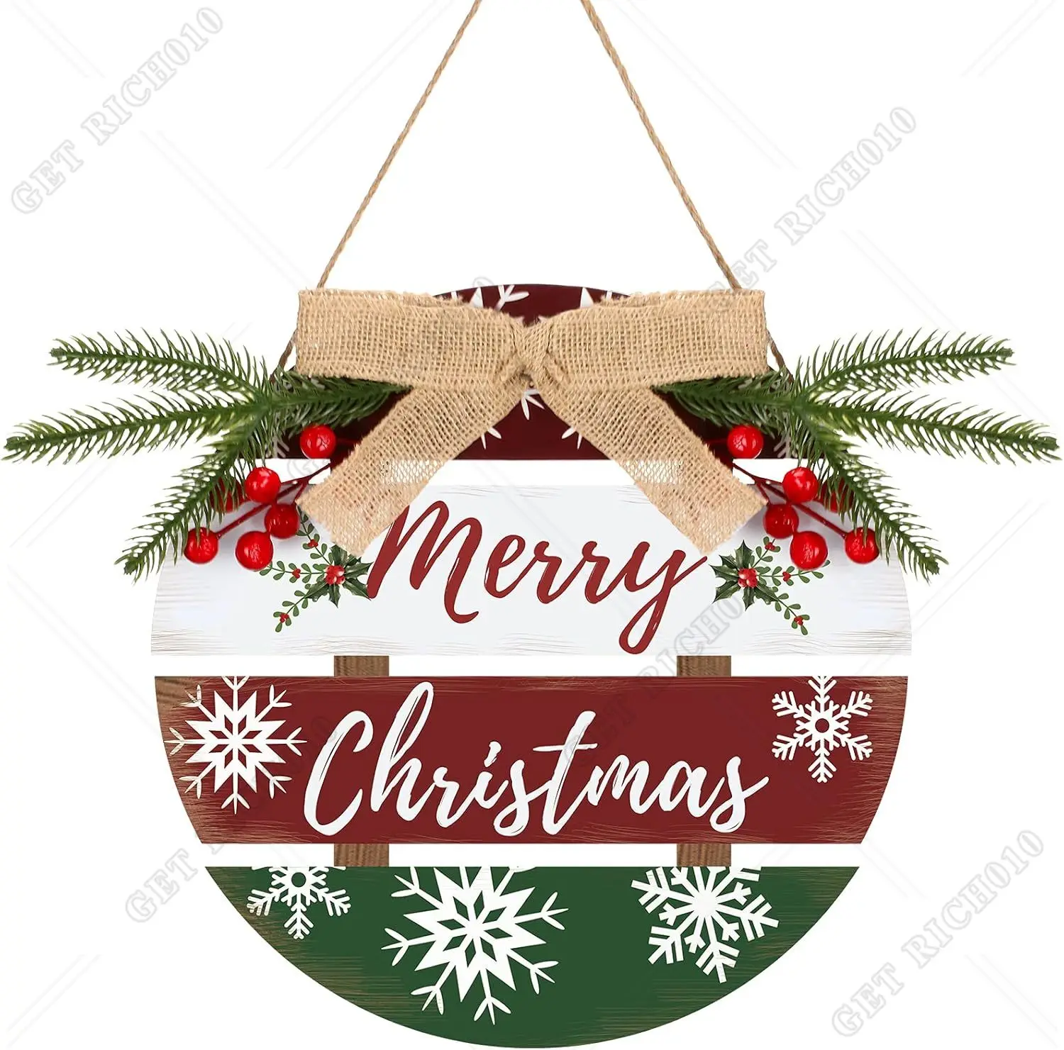 Merry Christmas Wreath for Front Door Christmas Wooden Sign Xmas Wreath Wooden Decor Rustic Hanging Welcome Sign Outdoor
Merry Christmas Wreath for Front Door Christmas Wooden Sign Xmas Wreath Wooden Decor Rustic Hanging Welcome Sign Outdoor