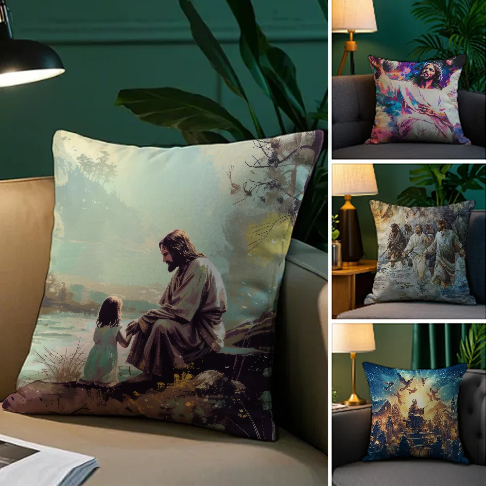 Jesus Christ Portrait Christian Art Pillow Case Plush Fabric Soft Double Sided Print Sofa Cushion Cover Throw Pillow Covers
Jesus Christ Portrait Christian Art Pillow Case Plush Fabric Soft Double Sided Print Sofa Cushion Cover Throw Pillow Covers