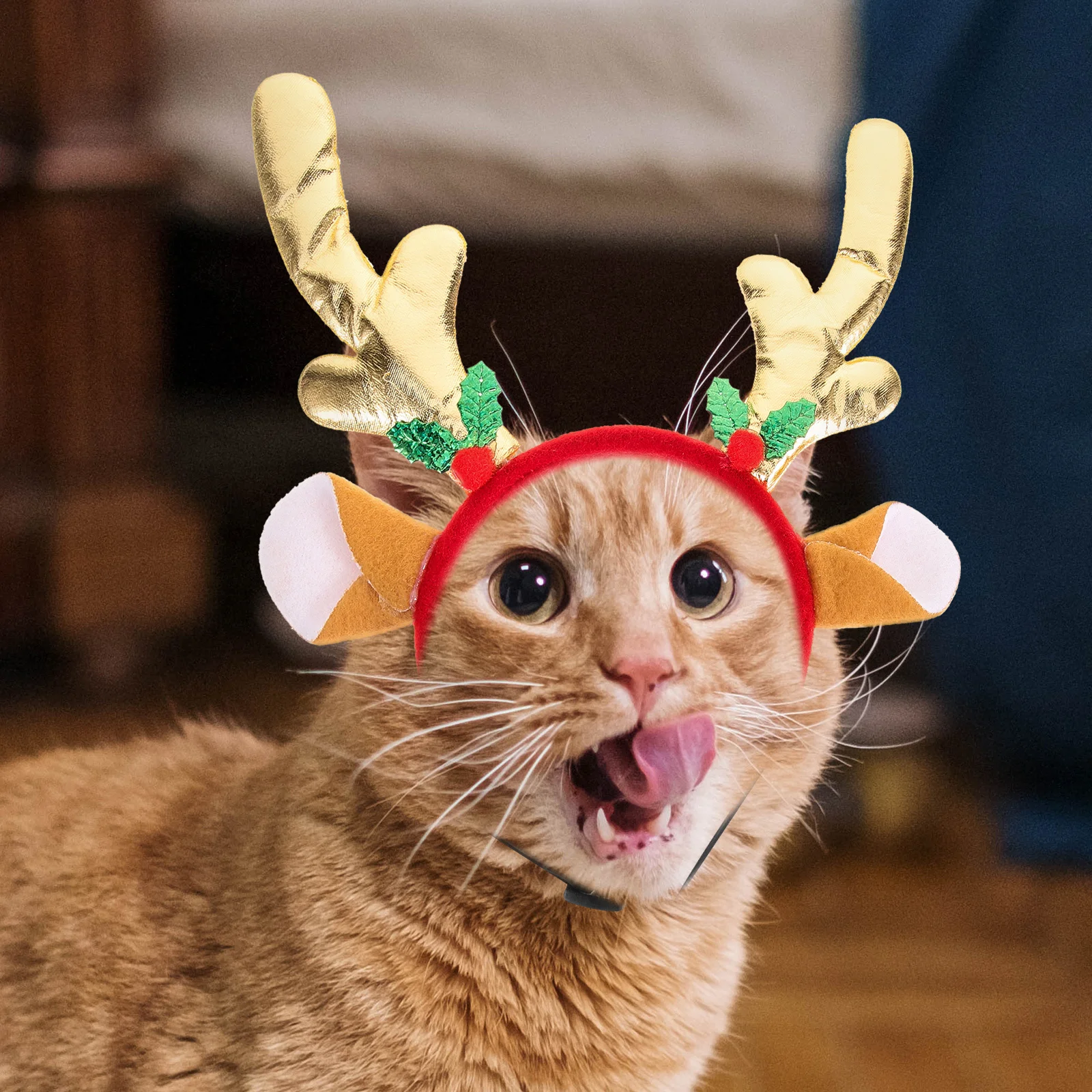 Pet Headwear Hair Band Has Deer Ears Headband Costume Headbands Reindeer for Dog
Pet Headwear Hair Band Has Deer Ears Headband Costume Headbands Reindeer for Dog