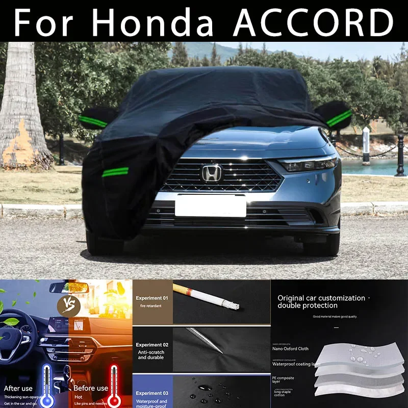 For Honda ACCORD Outdoor Protection Full Car Covers Snow Cover Sunshade Waterproof Dustproof Exterior Car accessories
For Honda ACCORD Outdoor Protection Full Car Covers Snow Cover Sunshade Waterproof Dustproof Exterior Car accessories