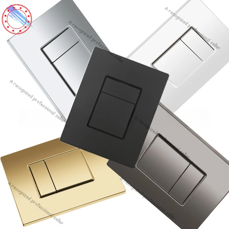 Adapted to Grohe hidden water tank pneumatic panel wall-mounted toilet flush valve double button button switch 3873200
Adapted to Grohe hidden water tank pneumatic panel wall-mounted toilet flush valve double button button switch 3873200