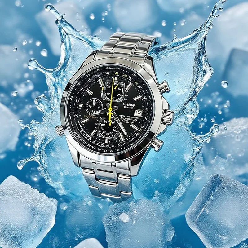 SHBW Роскошные кварцевые часы мужские часы, водонепроницаемые автоматические наручные часы 30 м, круглые часы со светящимся календарем, ремешок из нержавеющей стали
SHBW Роскошные кварцевые часы мужские часы, водонепроницаемые автоматические наручные часы 30 м, круглые часы со светящимся календарем, ремешок из нержавеющей стали