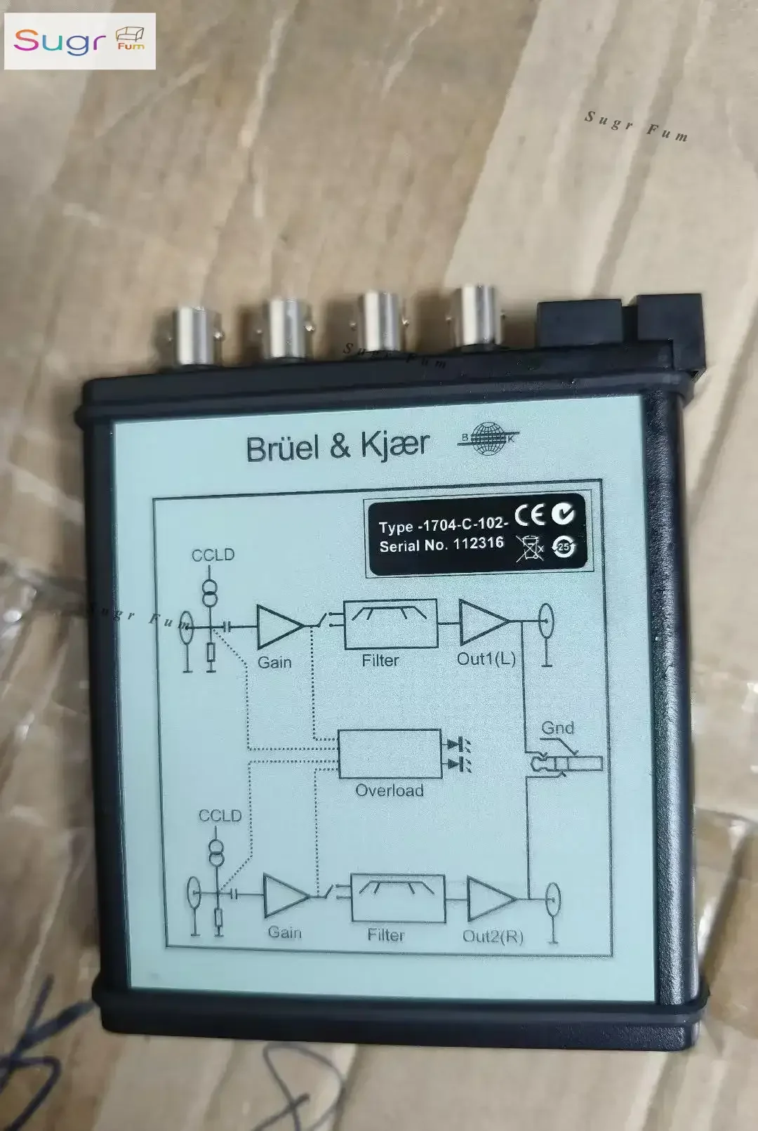 For Denmark Bruel & Kjaer Type 1704 Signal Amplifier, Denmark Bruel & Kjaer Type 1704 Artificial Ear Microphone Signal Adapter
For Denmark Bruel & Kjaer Type 1704 Signal Amplifier, Denmark Bruel & Kjaer Type 1704 Artificial Ear Microphone Signal Adapter