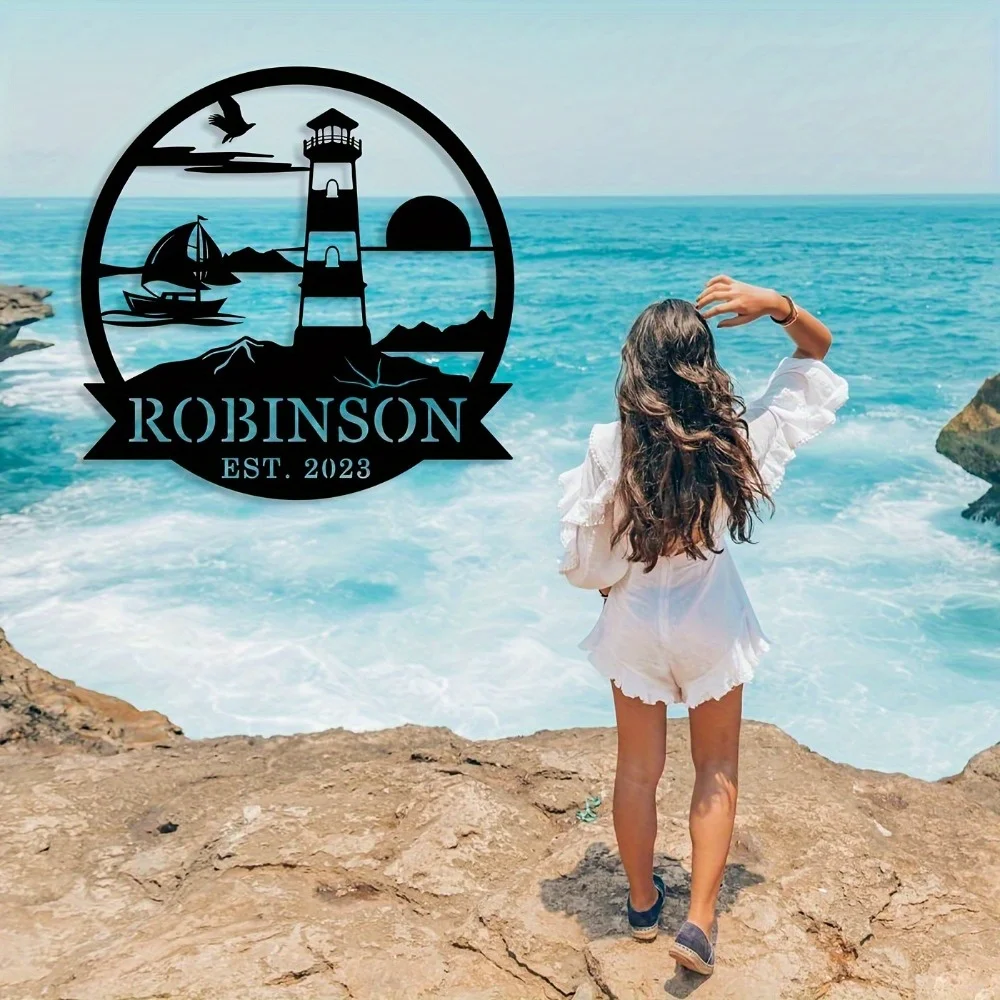 Unique Personalized Lighthouse - Themed Nautical Metal Wall Decor in Classic Style Reusable Detachable Power - Free Sailing Gift
Unique Personalized Lighthouse - Themed Nautical Metal Wall Decor in Classic Style Reusable Detachable Power - Free Sailing Gift