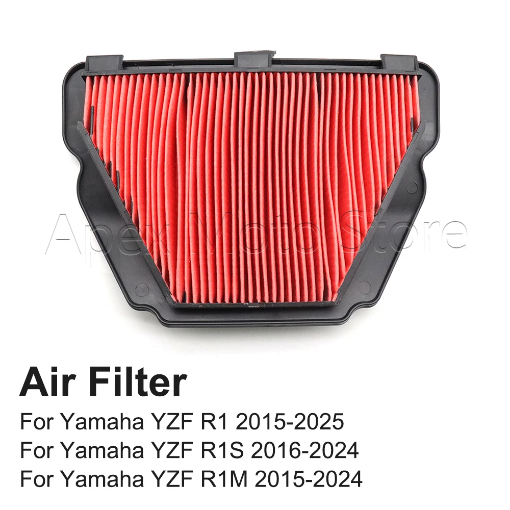 Motorcycle Air Filter Intake Cleaner Accessories For Yamaha YZF R1 R1S R1M YZF-R1 YZF-R1M YZF-R1S MT-10 FZ-10 MT10 2015-2025
Motorcycle Air Filter Intake Cleaner Accessories For Yamaha YZF R1 R1S R1M YZF-R1 YZF-R1M YZF-R1S MT-10 FZ-10 MT10 2015-2025