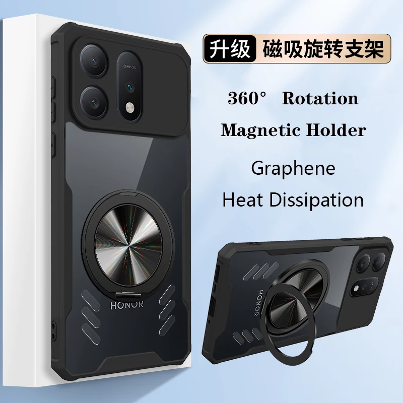 Magnetic 360° Rotation Stand Phone Case For Honor Win Turbo GT Pro Power 2 5G Case Graphene Heat Dissipation Transparent Cover
Magnetic 360° Rotation Stand Phone Case For Honor Win Turbo GT Pro Power 2 5G Case Graphene Heat Dissipation Transparent Cover