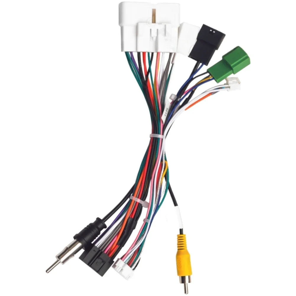 16 Pin Power Wiring Harness For Isuzu D Max 2021 2022 2023 2024 With Canbus Box For Navigation And Audio Systems
16 Pin Power Wiring Harness For Isuzu D Max 2021 2022 2023 2024 With Canbus Box For Navigation And Audio Systems