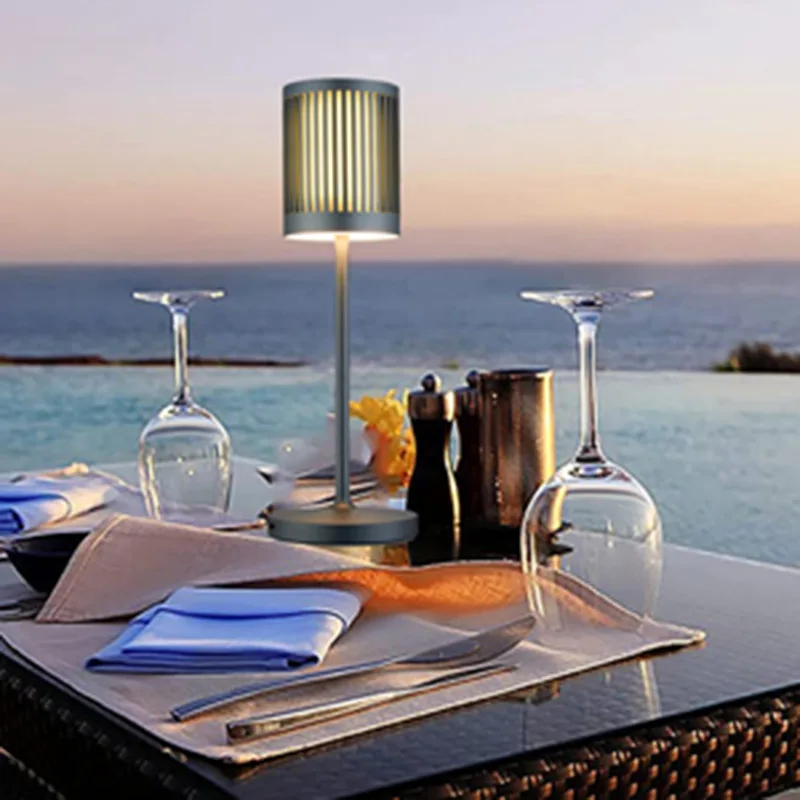 New Charging Table Lamp Bar Restaurant Cafe Bedroom Atmosphere Light Portable Night Light Courtyard Waterproof Lighting Fixture
New Charging Table Lamp Bar Restaurant Cafe Bedroom Atmosphere Light Portable Night Light Courtyard Waterproof Lighting Fixture