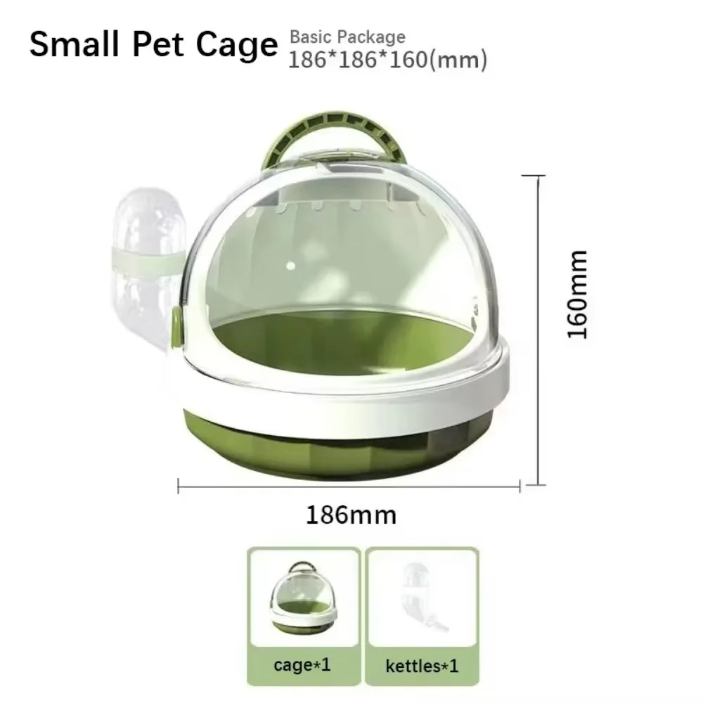Plastic Hamster Carrier Cage Breathable Ventilated Guinea Pig Outer Basket Visible Large Space Small Pet Travel Carrier
Plastic Hamster Carrier Cage Breathable Ventilated Guinea Pig Outer Basket Visible Large Space Small Pet Travel Carrier