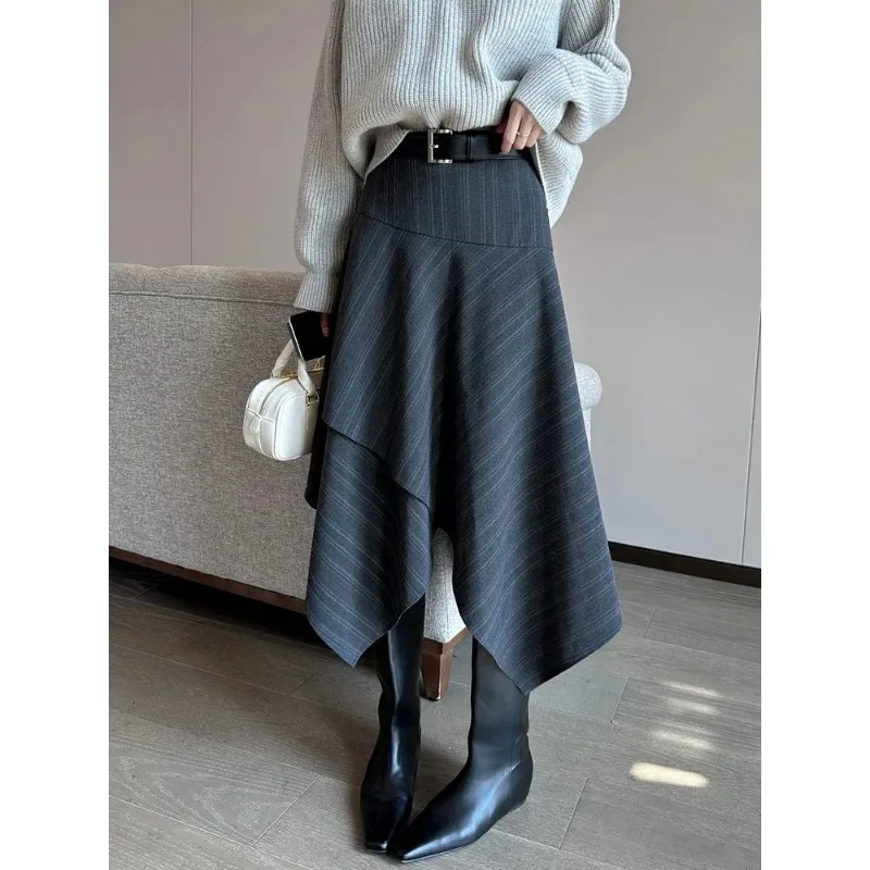 Женские весенне-осенние французские модные абетметрические юбки, женская индивидуальная юбка нестандартной формы, новинка 2025, женская одежда
Женские весенне-осенние французские модные абетметрические юбки, женская индивидуальная юбка нестандартной формы, новинка 2025, женская одежда