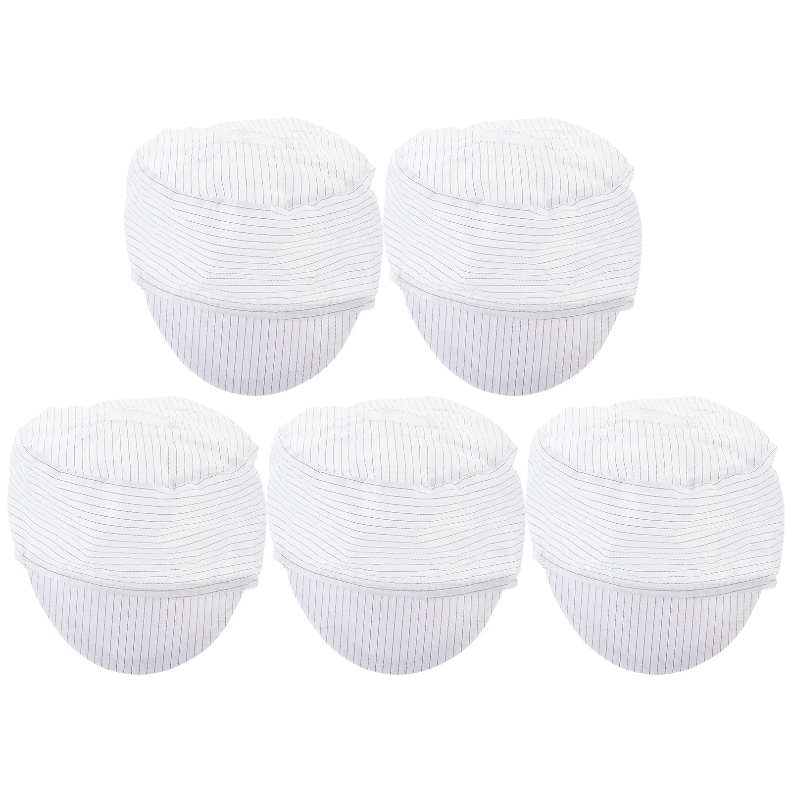 5 шт. синих антистатических рабочих шапок: надежная защитная кепка для пищевой промышленности, чистых помещений, производства электроники
5 шт. синих антистатических рабочих шапок: надежная защитная кепка для пищевой промышленности, чистых помещений, производства электроники